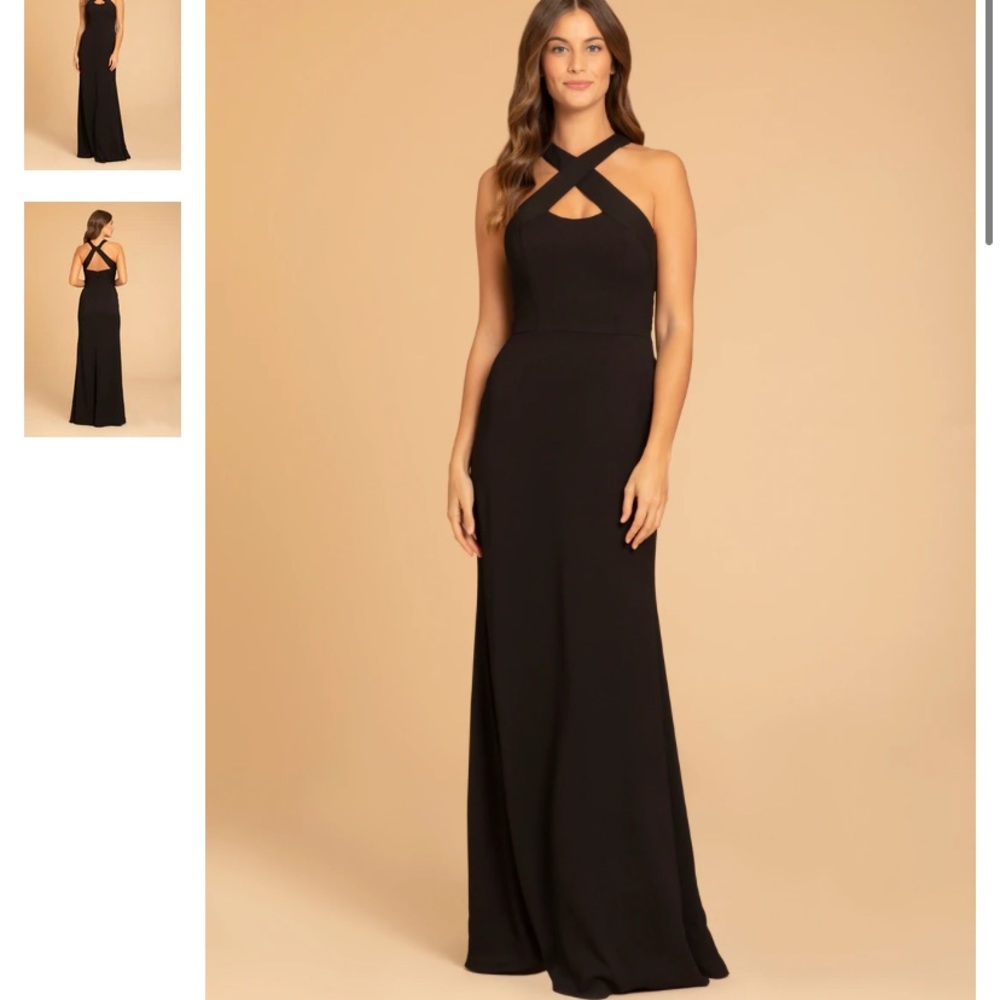Two Brand new bridesmaid dresses by Hayley Paige Occasions. Champagne, size 10.